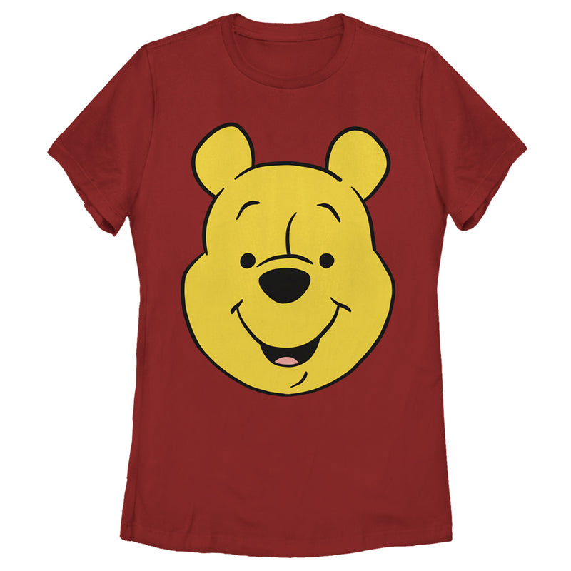 Women's Winnie the Pooh Bear Big Face T-Shirt