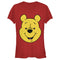 Junior's Winnie the Pooh Bear Big Face T-Shirt