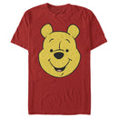 Men's Winnie the Pooh Bear Big Face T-Shirt