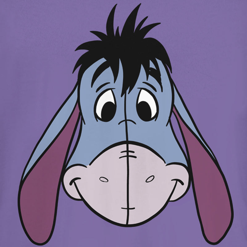 Junior's Winnie the Pooh Big Face Eeyore T-Shirt