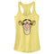 Junior's Winnie the Pooh Tigger Big Face Racerback Tank Top