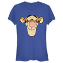 Junior's Winnie the Pooh Tigger Big Face T-Shirt