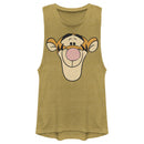 Junior's Winnie the Pooh Tigger Big Face Festival Muscle Tee