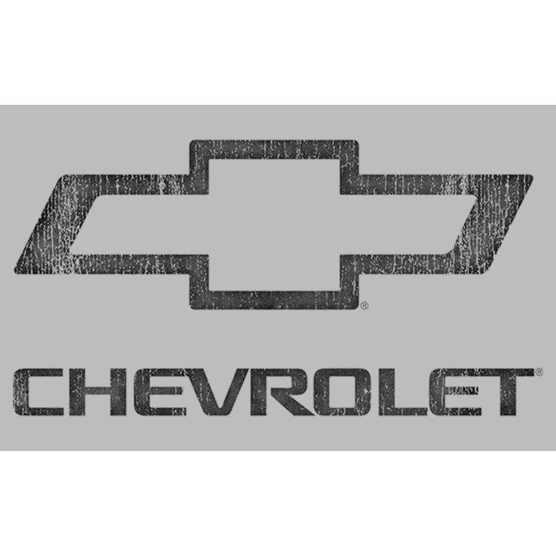 Men's General Motors Distressed Chevrolet Logo Pull Over Hoodie