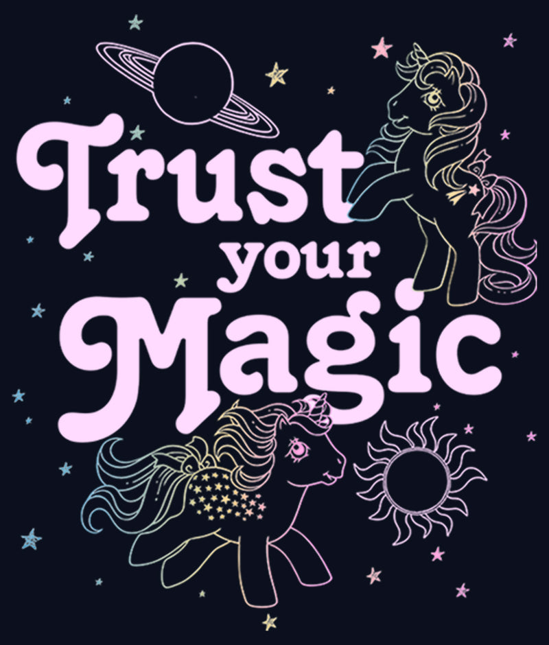 Girl's My Little Pony Trust Your Magic Stars T-Shirt