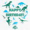 Infant's Jurassic Park Happy Birthday Dino Collage Onesie