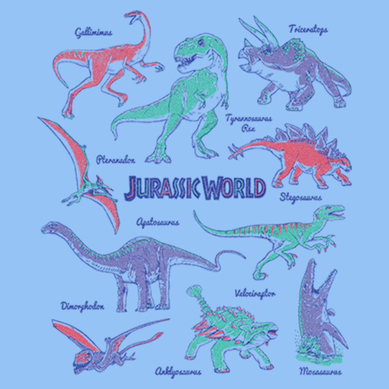 Infant's Jurassic World Dinosaur Names Onesie