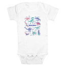 Infant's Jurassic World Dinosaur Names Onesie