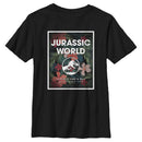 Boy's Jurassic World Tropical Poster T-Shirt