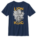 Boy's Lion King Animal Kingdom Crew T-Shirt