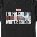 Men's Marvel The Falcon And The Winter Soldier Shield Logo T-Shirt