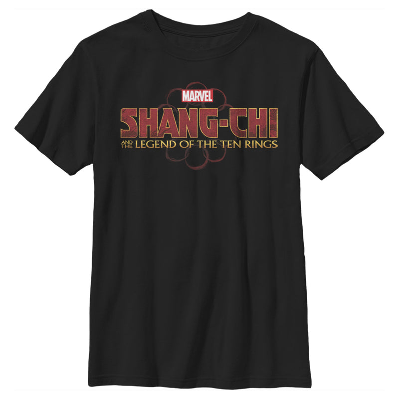 Boy's Marvel Shang-Chi and the Legend of the Ten Rings Logo T-Shirt