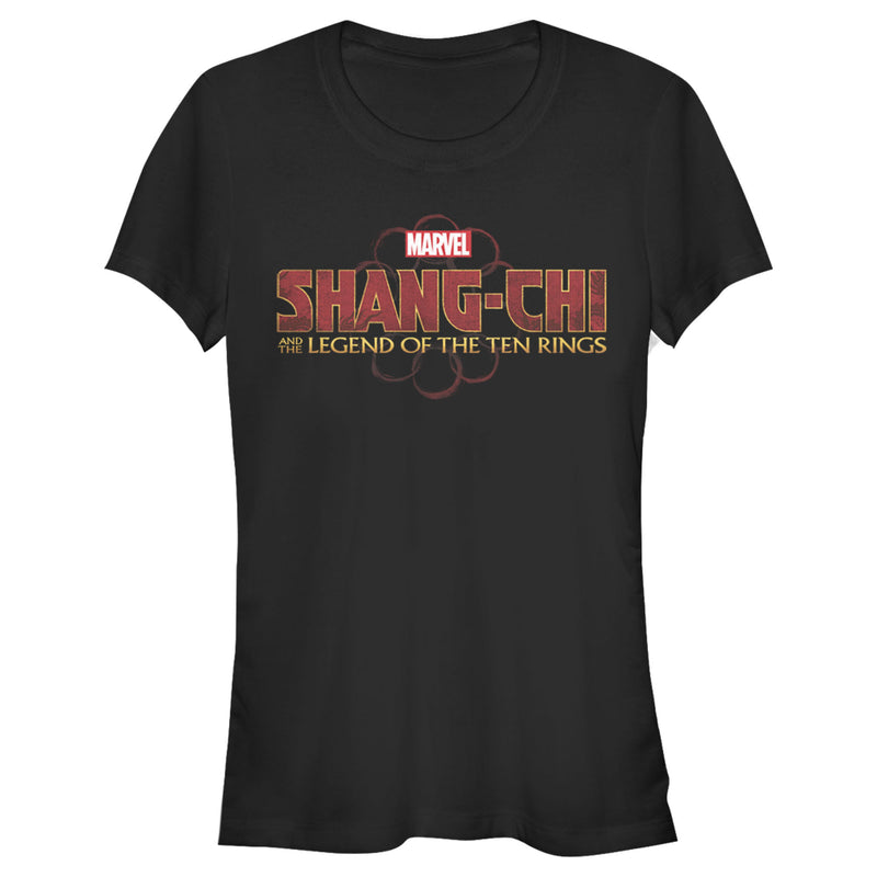 Junior's Marvel Shang-Chi and the Legend of the Ten Rings Logo T-Shirt