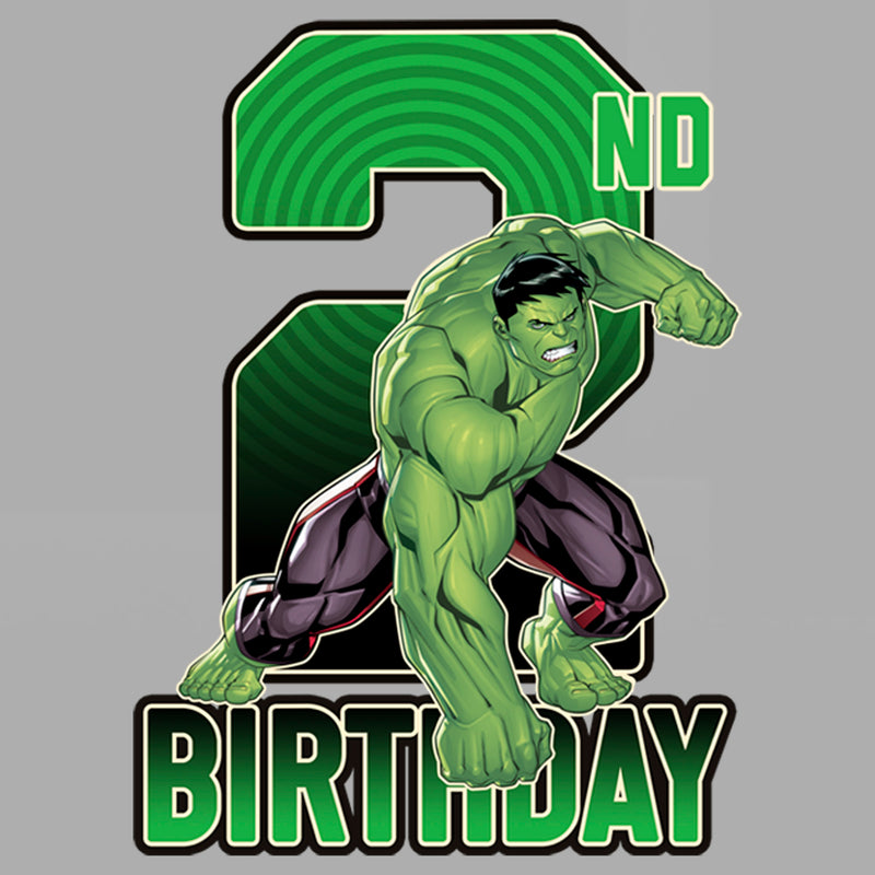 Toddler's Marvel 2nd Birthday Hulk T-Shirt