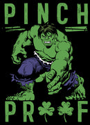 Boy's Marvel St. Patrick's Day Hulk Pinch Proof T-Shirt