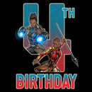 Boy's Marvel Shuri and Okoye 4th Birthday T-Shirt