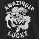 Girl's Marvel St. Patrick's Day Spider-Man Lucky Clover T-Shirt