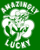 Men's Marvel St. Patrick's Day Spider-Man Lucky Clover T-Shirt