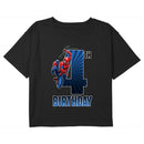 Girl's Marvel Spider-Man 4th Birthday T-Shirt