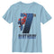 Boy's Marvel Spider-Man Swinging 7th Birthday T-Shirt