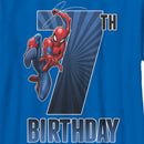 Boy's Marvel Spider-Man 7th Birthday T-Shirt