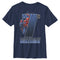 Boy's Marvel Spider-Man Swinging 7th Birthday T-Shirt