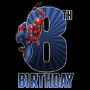 Boy's Marvel Spider-Man Swinging 8th Birthday T-Shirt