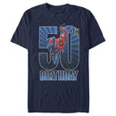 Men's Marvel Spider-Man Swinging 50th Birthday T-Shirt