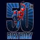 Men's Marvel Spider-Man Swinging 50th Birthday T-Shirt