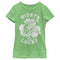 Girl's Marvel St. Patrick's Day Thor Mighty Lucky Clover T-Shirt