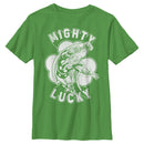 Boy's Marvel St. Patrick's Day Thor Mighty Lucky Clover T-Shirt