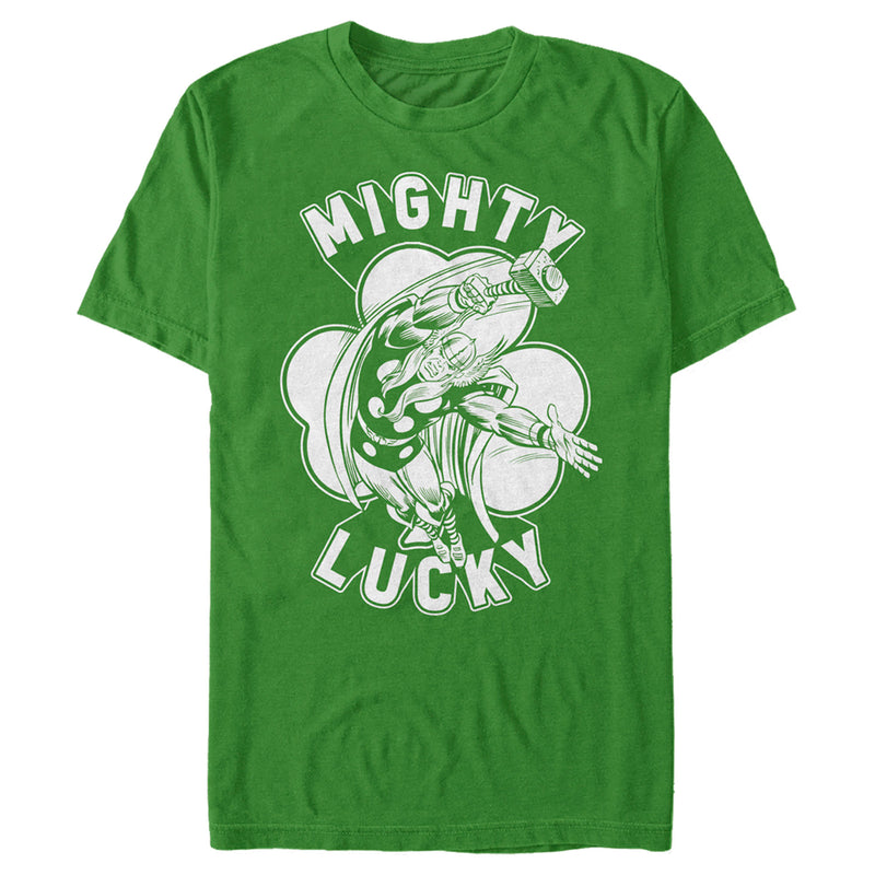 Men's Marvel St. Patrick's Day Thor Lucky Clover T-Shirt