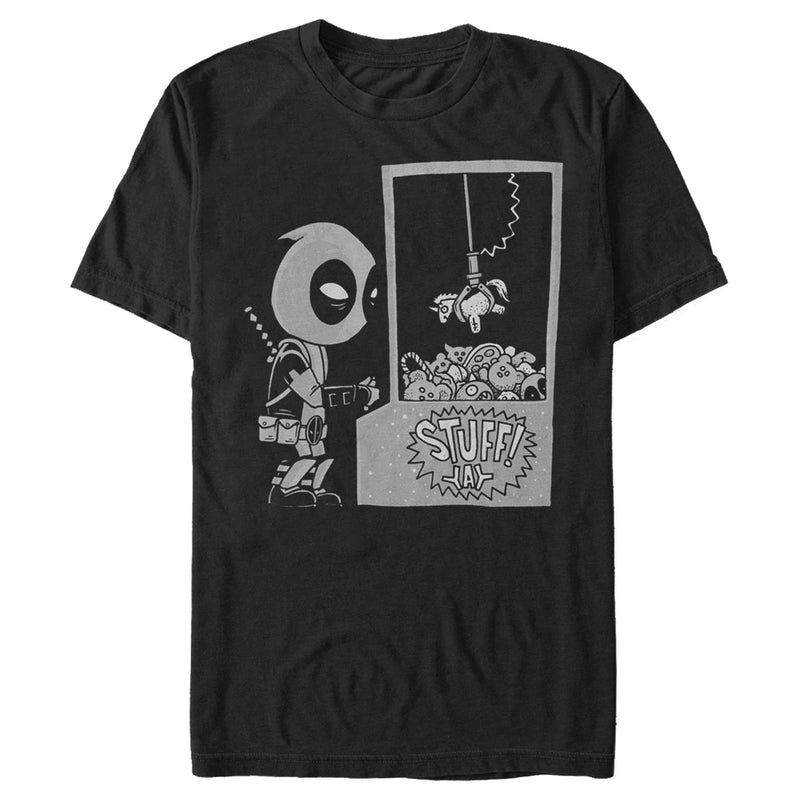 Men's Marvel Deadpool Claw Machine T-Shirt