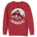 Men's Marvel My Dad is Amazing Cartoon Spider-Man Sweatshirt