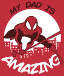 Men's Marvel My Dad is Amazing Cartoon Spider-Man Sweatshirt