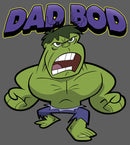 Men's Marvel Dad Bod Cartoon Hulk Tank Top