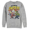 Men's Marvel My Dad is Super Cartoon Avengers Sweatshirt