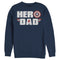 Men's Marvel Hero Dad Captain America Shield Sweatshirt