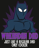 Men's Marvel Black Panther Wakandan Dad Just Like a Regular Dad Only Cooler Long Sleeve Shirt