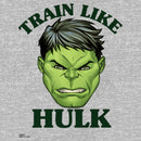 Men's Marvel Train Like Hulk Portrait T-Shirt