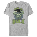 Men's Marvel Built Like Hulk Portrait T-Shirt