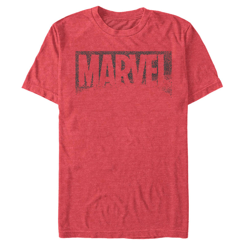 Men's Marvel Distressed Faded Logo T-Shirt