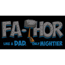 Men's Marvel Thor Only Mightier Fa-Thor T-Shirt