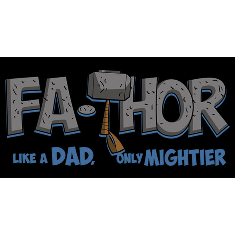 Men's Marvel Thor Fa-Thor Like a Dad Only Mightier Sweatshirt