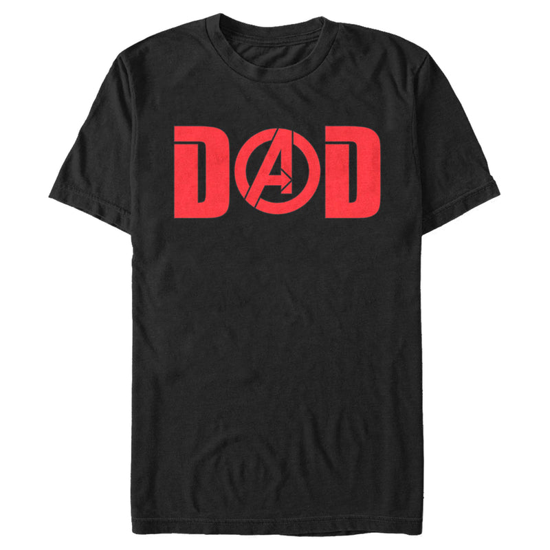 Men's Marvel Avengers Dad Logo T-Shirt