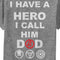 Boy's Marvel Avengers I Have a Hero I Call Him Dad Performance Tee