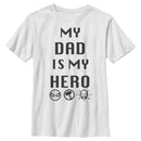 Boy's Marvel Dad You're Amazing Like Spider-Man T-Shirt