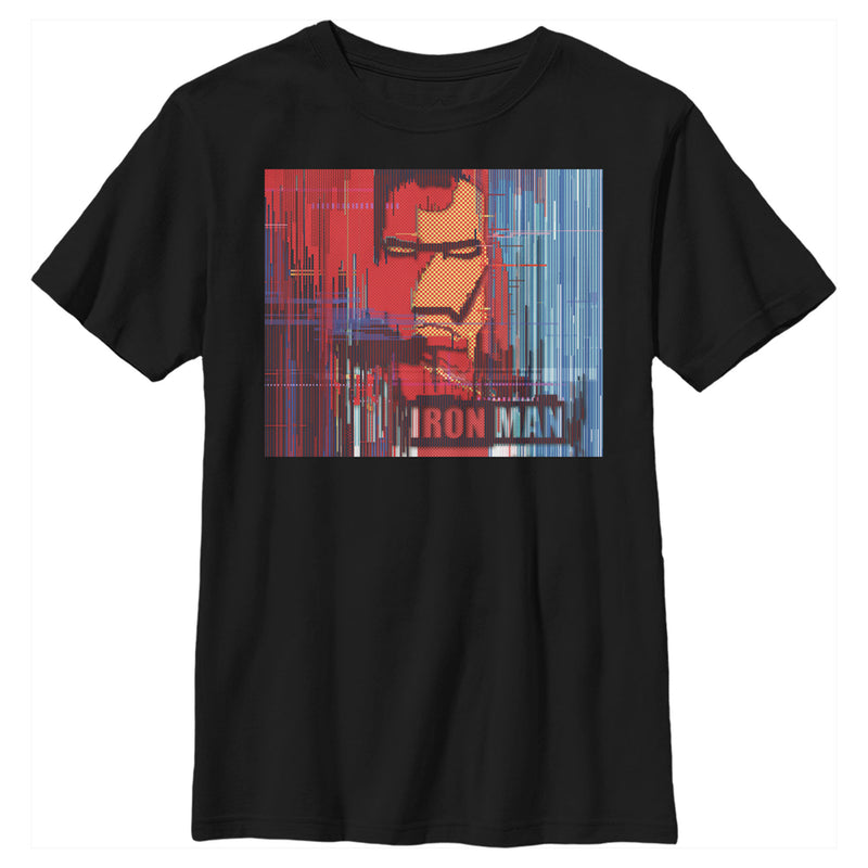 Boy's Marvel Iron Man Mural T-Shirt