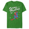 Men's Marvel Spider-Man Swinging To Christmas T-Shirt