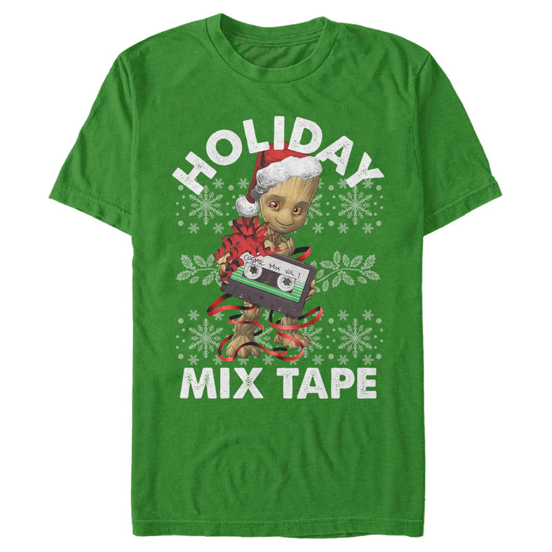 Men's Marvel Groot Holiday Mixtape T-Shirt